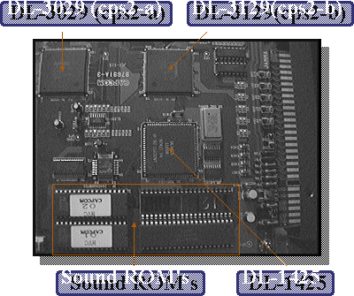 Black CPS-2 PCB picture 2.