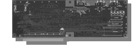 Network PCB solder side.